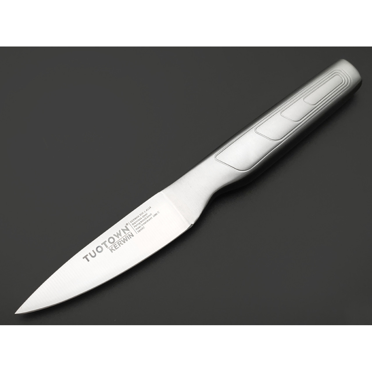 TuoTown Kerwin Paring 9 см 253512 сталь German 1.4116, рукоять Stainless steel