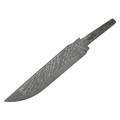 Федотов А. В. клинок КМФ060 прямые спуски, дамаск сталь ШХ15, 65г, никель