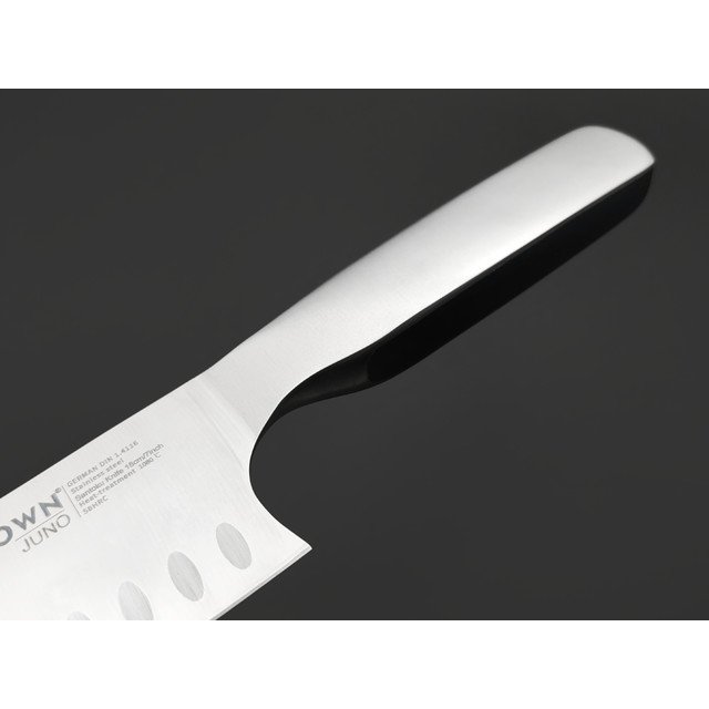 TuoTown Juno Santoku 18 см 247008 сталь German 1.4116, рукоять Stainless steel, ABS