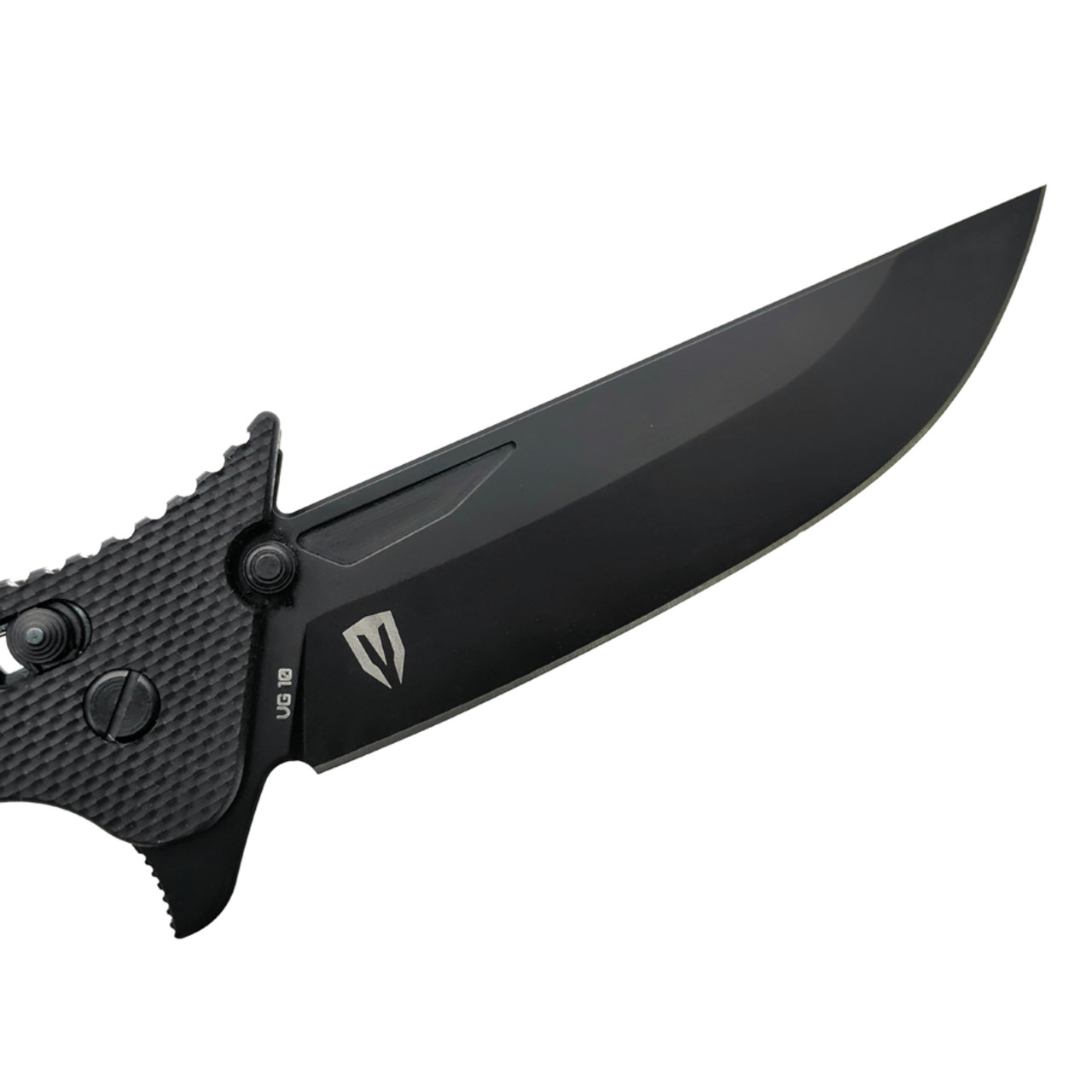 Obertech нож NS-02 NB сталь VG-10 black oxide, рукоять G10 black