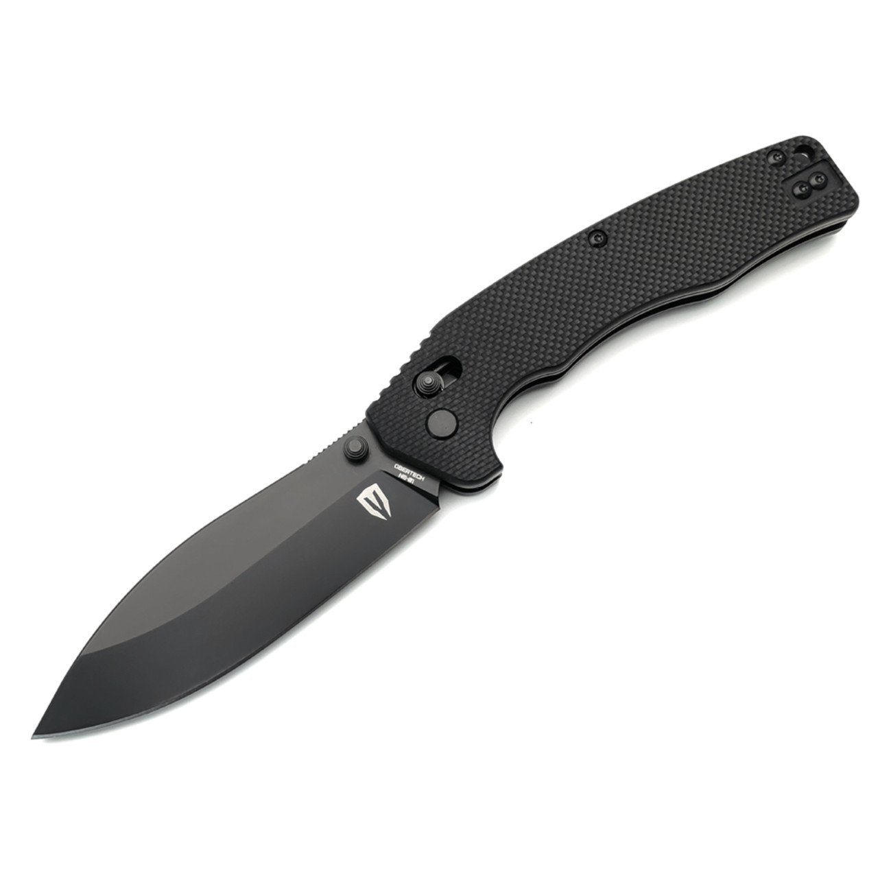 Obertech нож NS-01 DTB сталь VG-10 black oxide, рукоять G10 black