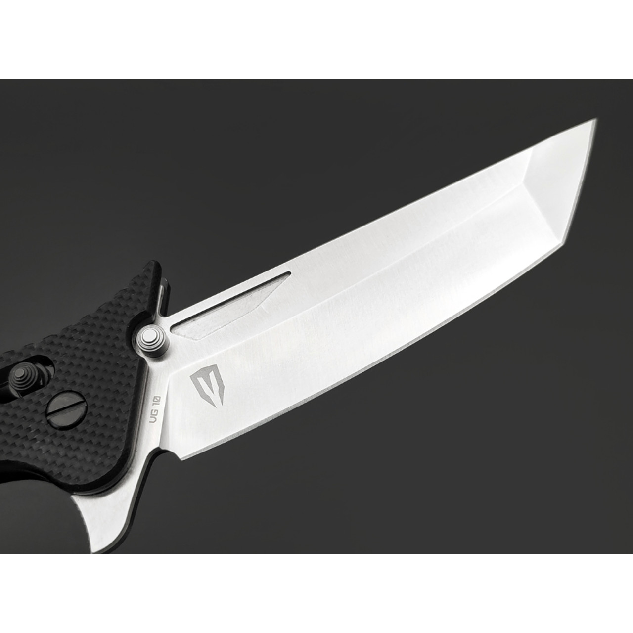 Obertech нож NS-02 TS Tanto сталь VG-10 satin, рукоять G10 black