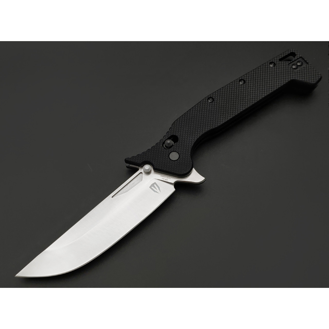 Obertech нож NS-02 NS сталь VG-10 satin, рукоять G10 black