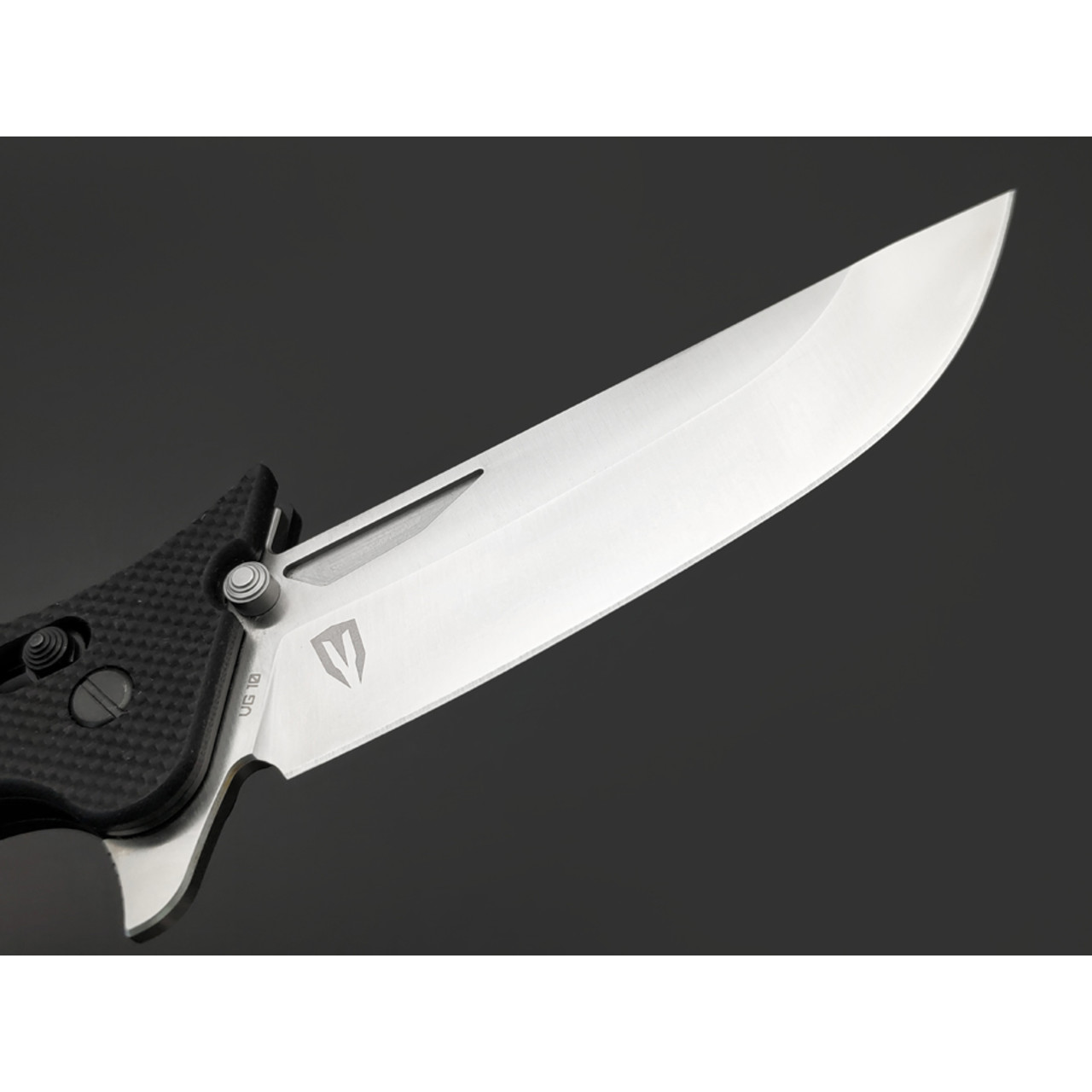 Obertech нож NS-02 NS сталь VG-10 satin, рукоять G10 black