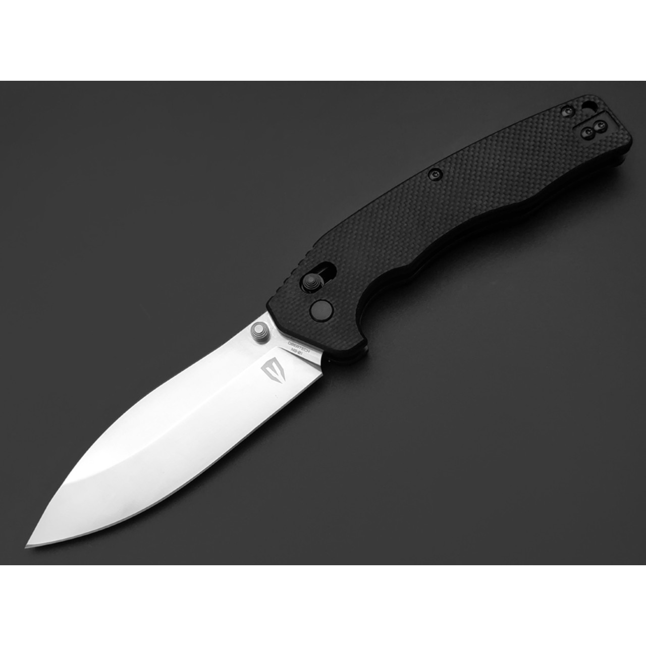 Obertech нож NS-01 DTS сталь VG-10 satin, рукоять G10 black