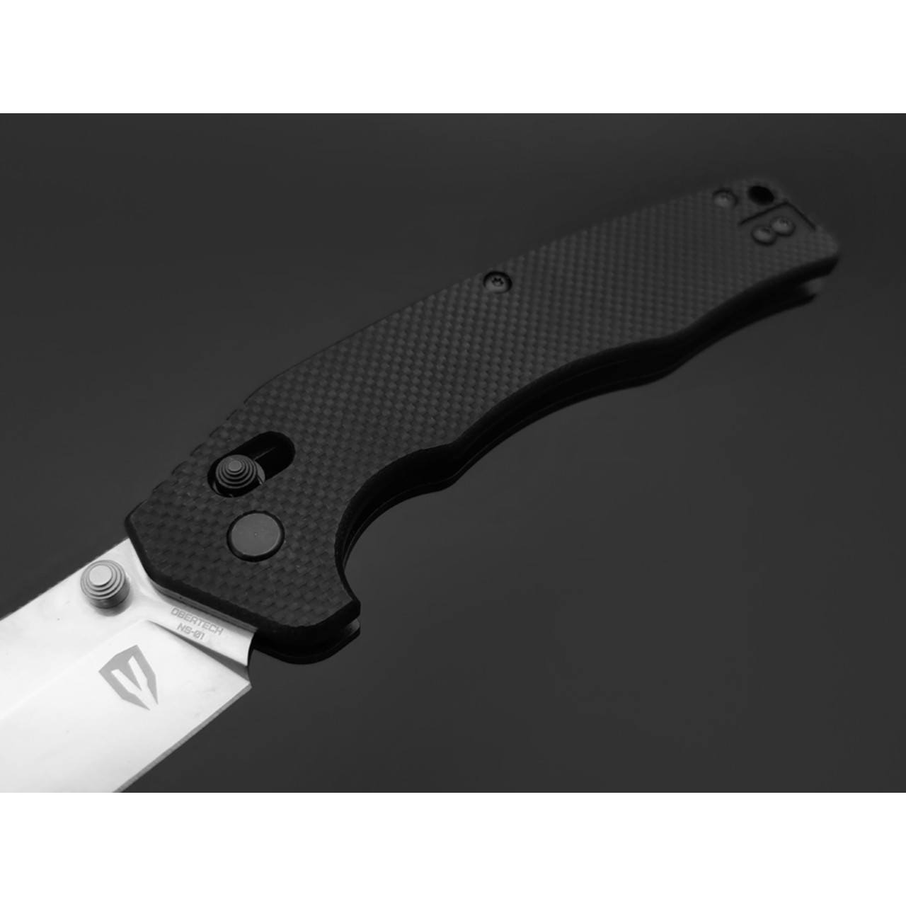 Obertech нож NS-01 DTS сталь VG-10 satin, рукоять G10 black