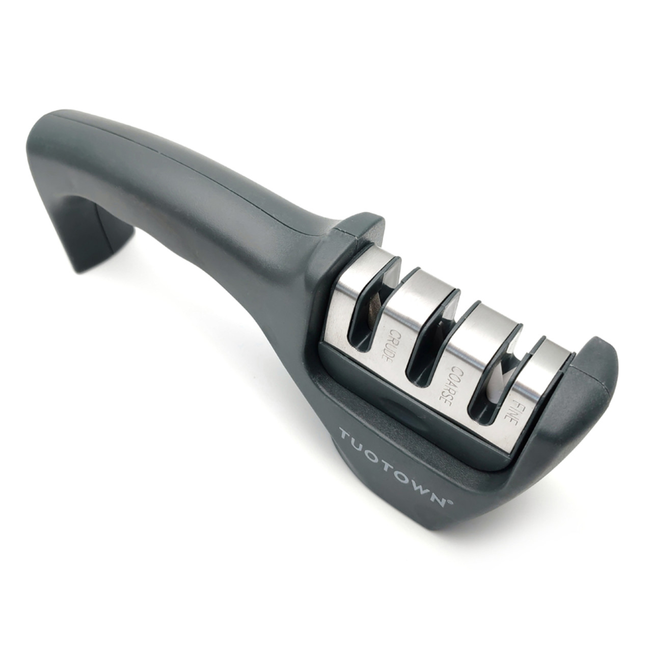 TuoTown точилка 3 в 1 S302-GR graphite, керамика, вольфрамовая сталь, алмаз
