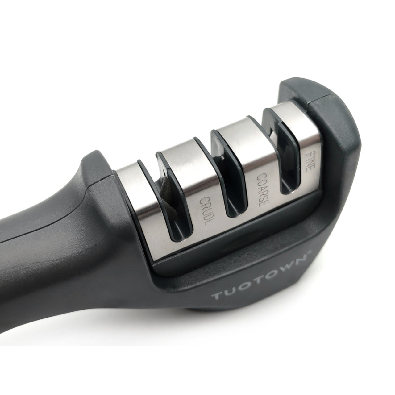TuoTown точилка 3 в 1 S302-GR graphite, керамика, вольфрамовая сталь, алмаз