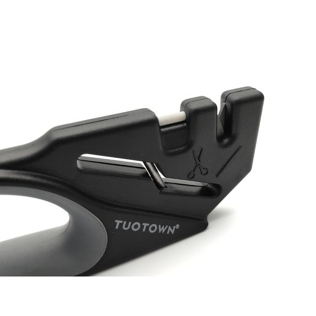 TuoTown точилка 3 в 1 для ножей и ножниц S303-GR