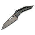 TuoTown складной нож Xenos Integral TXS-MKAB2 сталь TMAX DLC, рукоять Titanium Crystal black