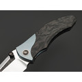 TuoTown складной нож Uro TUR-MKC-BL сталь TMAX satin, рукоять Carbon fiber, Titanium TC4 blue TuoTown складной нож Uro TUR-MKC-BL сталь TMAX satin, рукоять Carbon fiber, Titanium TC4 blue