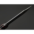 Кузница Васильева складной нож Чабан сталь Ламинат M398, рукоять Chaotic carbon fiber red