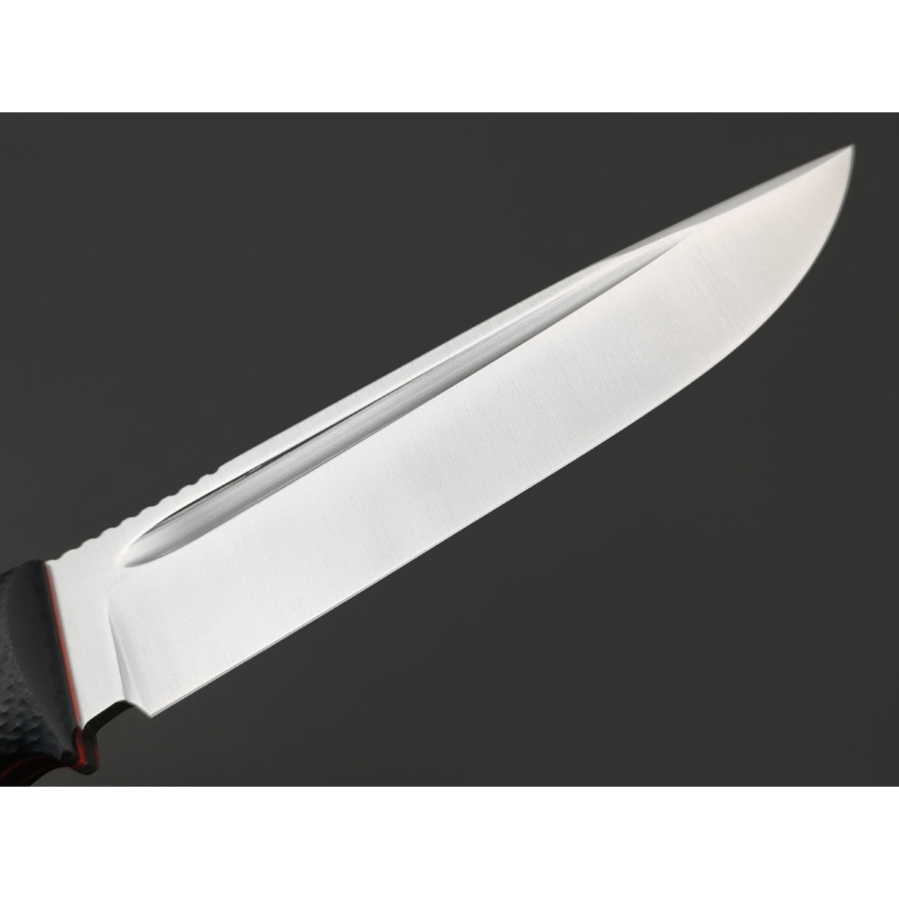 Град Горький нож Тигр сталь VG-10 satin, рукоять G10 black & red