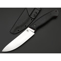 Град Горький нож Охотник сталь VG-10 satin, спуски прямые, рукоять G10 black & red Град Горький нож Охотник сталь VG-10 satin, спуски прямые, рукоять G10 black & red
