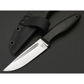 Град Горький нож Байкер сталь CPR satin, рукоять G10 black & red