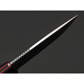 Град Горький нож Байкер сталь CPR satin, рукоять G10 black & red