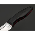 Град Горький нож Байкер сталь CPR satin, рукоять G10 black & red