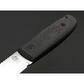 Град Горький нож Техно-Томми сталь PGK satin, спуски конвекс, рукоять Micarta grey canvas, G10 Град Горький нож Техно-Томми сталь PGK satin, спуски конвекс, рукоять Micarta grey canvas, G10