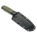 Волчий Век нож ДБ сталь 1.4116 WA стоунвош, рукоять G10 olive & black, пины карбон Волчий Век нож ДБ сталь 1.4116 WA стоунвош, рукоять G10 olive & black, пины карбон