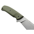 Волчий Век нож ДБ сталь 1.4116 WA стоунвош, рукоять G10 olive & black, пины карбон Волчий Век нож ДБ сталь 1.4116 WA стоунвош, рукоять G10 olive & black, пины карбон