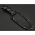 Волчий Век нож Команданте сталь N690 WA satin, рукоять G10 black, пины карбон Волчий Век нож Команданте сталь N690 WA satin, рукоять G10 black, пины карбон