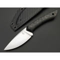 7 ножей нож Джек гибрид сталь M398 satin, рукоять Carbon fiber