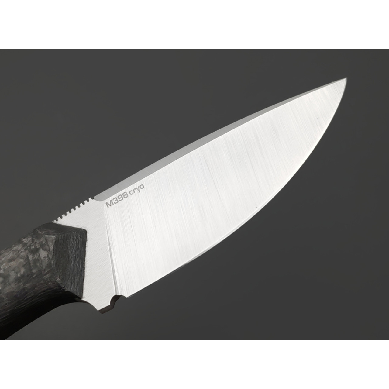 7 ножей нож Джек гибрид сталь M398 satin, рукоять Carbon fiber