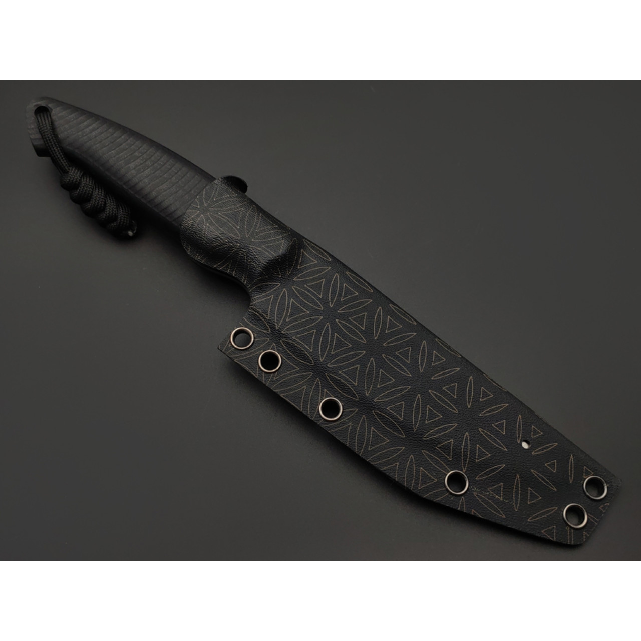 7 ножей нож Сунгай гибрид сталь Aus-10Co satin, рукоять G10 black