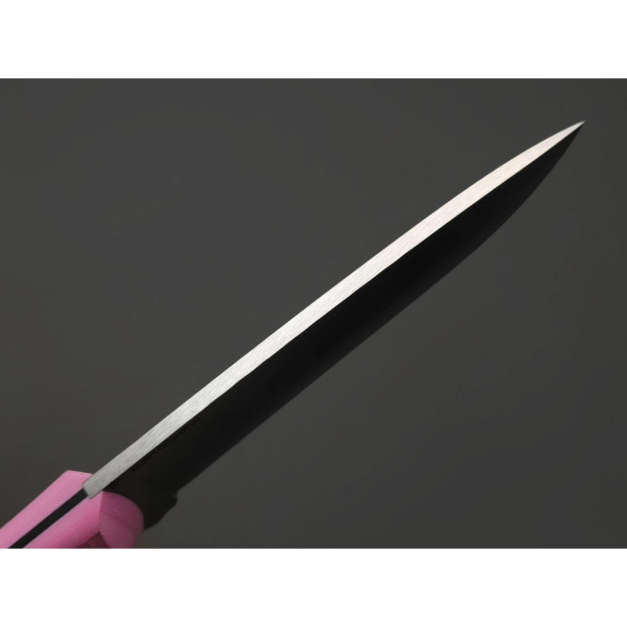 7 ножей нож Йети гибрид сталь Aus-10Co satin, спуски конвекс, рукоять G10 pink & black
