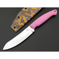 7 ножей нож Сунгай гибрид сталь Aus-10Co satin, рукоять G10 pink & black 7 ножей нож Сунгай гибрид сталь Aus-10Co satin, рукоять G10 pink & black