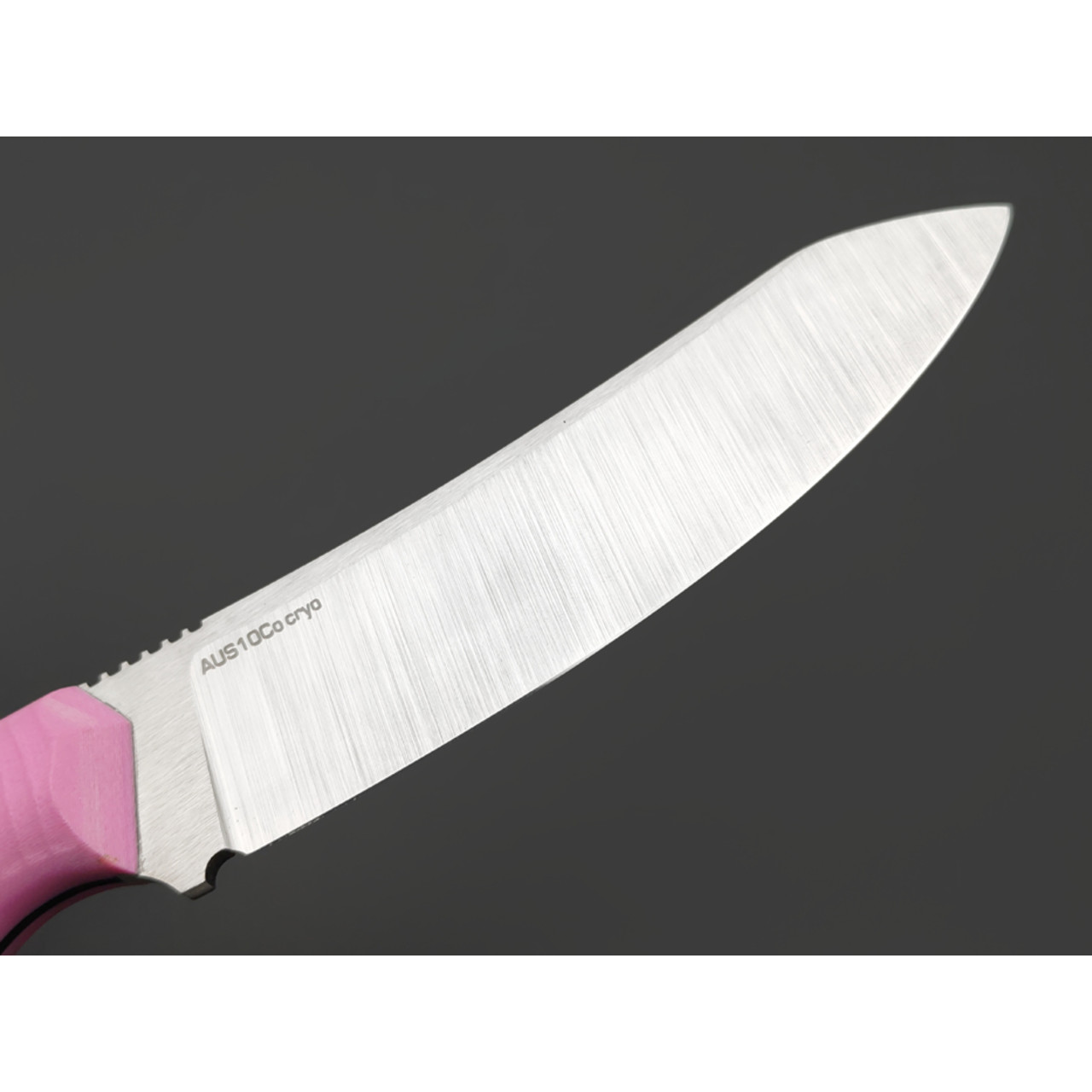 7 ножей нож Сунгай гибрид сталь Aus-10Co satin, рукоять G10 pink & black