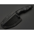 Neyris Knives нож Бутуз 11 мм сталь D2 satin, спуски линза, рукоять G10 black Neyris Knives нож Бутуз 11 мм сталь D2 satin, спуски линза, рукоять G10 black