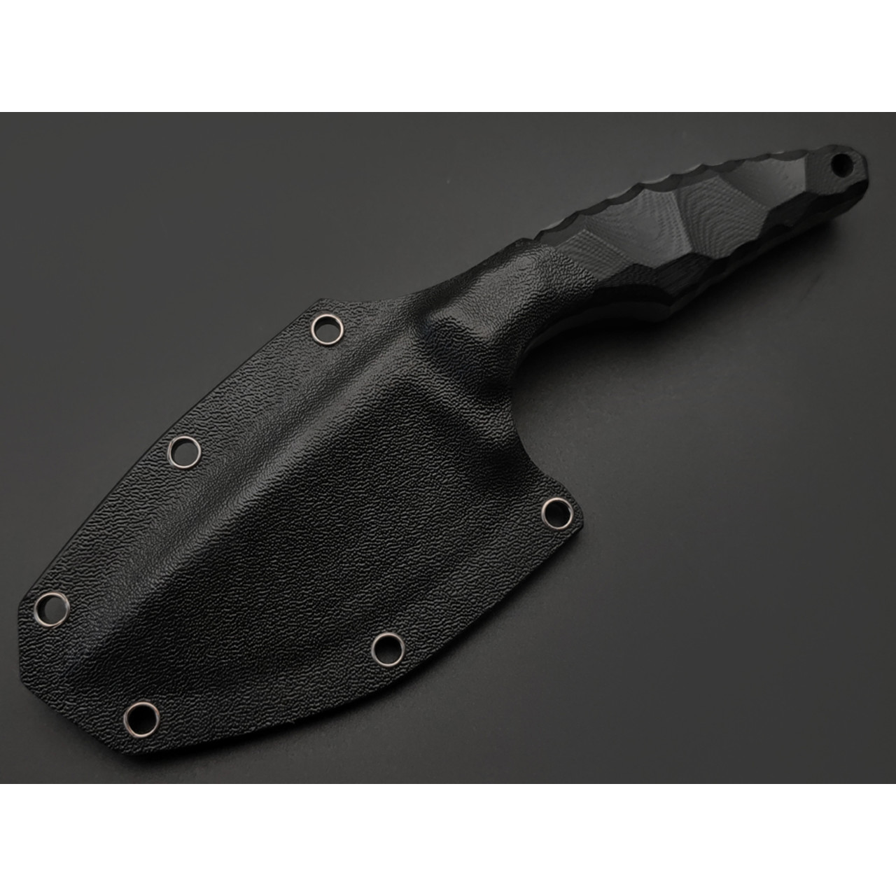 Neyris Knives нож Бутуз 11 мм сталь D2 satin, спуски линза, рукоять G10 black