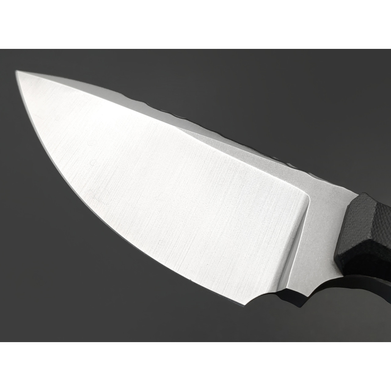 Neyris Knives нож Бутуз 11 мм сталь D2 satin, спуски линза, рукоять G10 black
