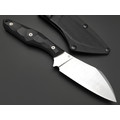 Neyris Knives нож Бек сталь CPM 3V satin, рукоять G10 black