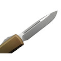 Microtech нож автоматический Ultratech S/E 121-10APOD сталь M390 apocalyptic wash, рукоять Aluminum 6061-T6 olive