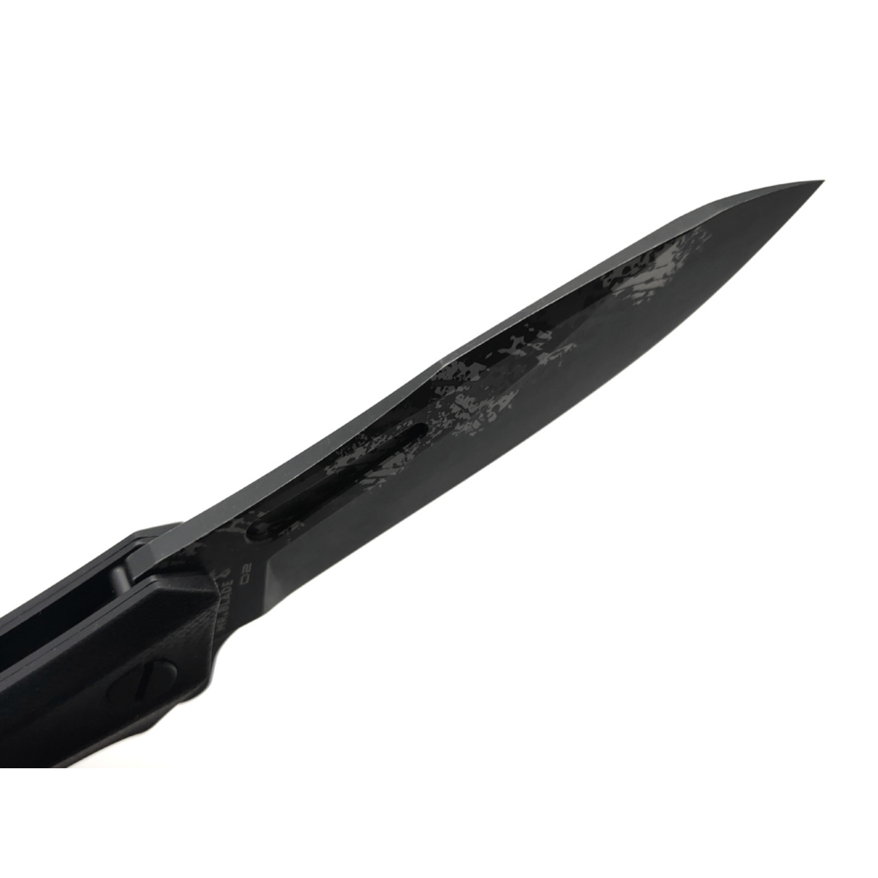 Mr.Blade складной нож Hemnes Gen.2 LE Ghost сталь D2 блэквош, лазерная гравировка, рукоять G10 black
