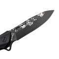 Mr.Blade складной нож Hemnes Gen.2 LE Ghost сталь D2 блэквош, лазерная гравировка, рукоять G10 black