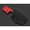 Мастерская Муравей нож Фиксик сталь Aus-8, рукоять Durostone red, латунь Мастерская Муравей нож Фиксик сталь Aus-8, рукоять Durostone red, латунь