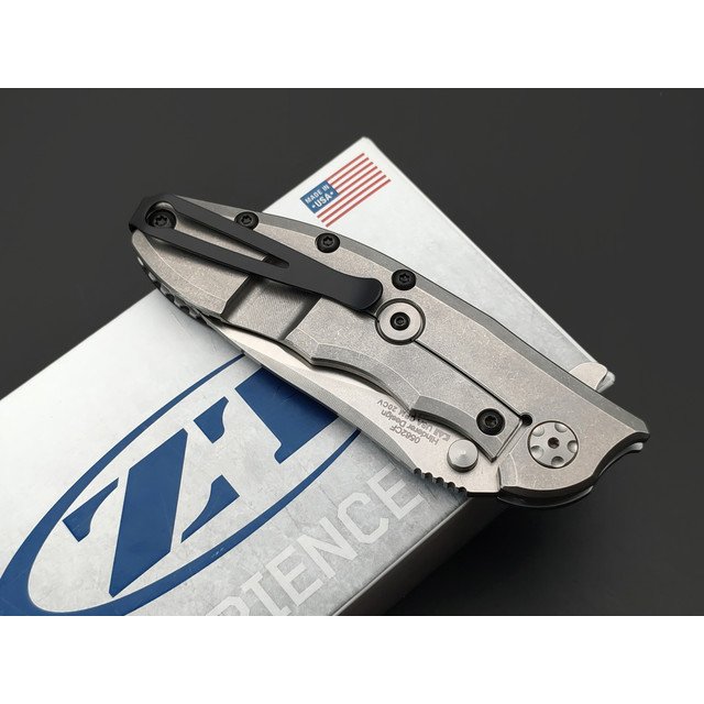 Zero Tolerance нож складной 0562CF Hinderer Slicer сталь CPM 20CV, рукоять Carbon fiber, titanium