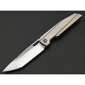 TuoTown складной нож Doroda TDR-MS сталь M390 satin, рукоять Titanium TC4 Grey TuoTown складной нож Doroda TDR-MS сталь M390 satin, рукоять Titanium TC4 Grey