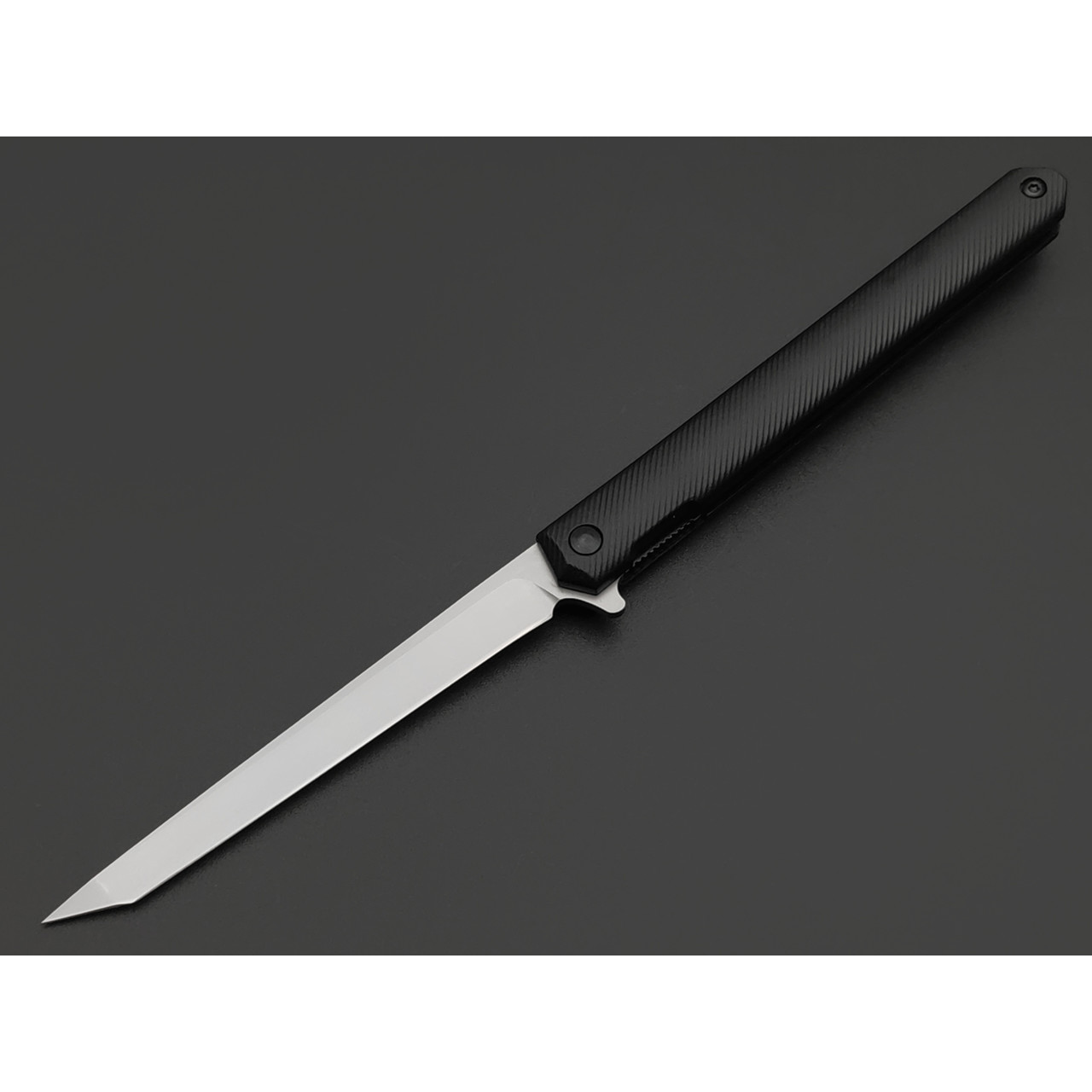 TuoTown нож BDT-BS сталь Aus-8 bead-blast, рукоять Nylon black