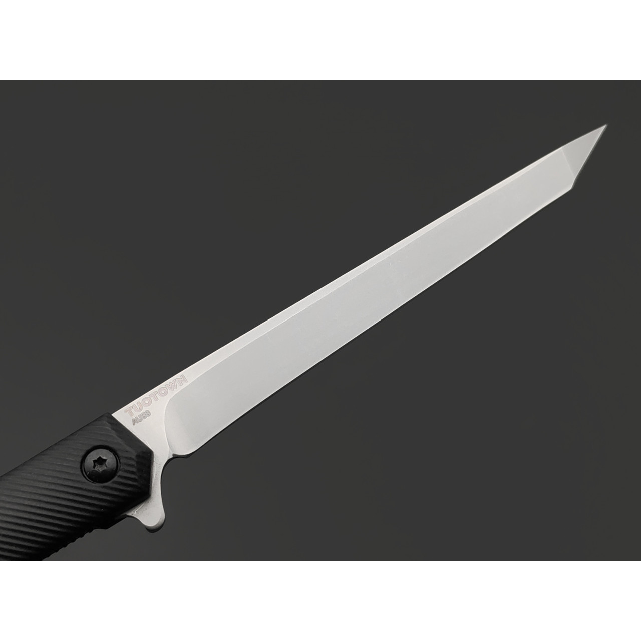 TuoTown нож BDT-BS сталь Aus-8 bead-blast, рукоять Nylon black