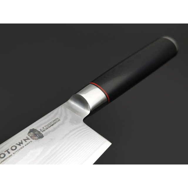 TuoTown FT-series Chopping 217006 сталь Damascus VG-10, рукоять G10