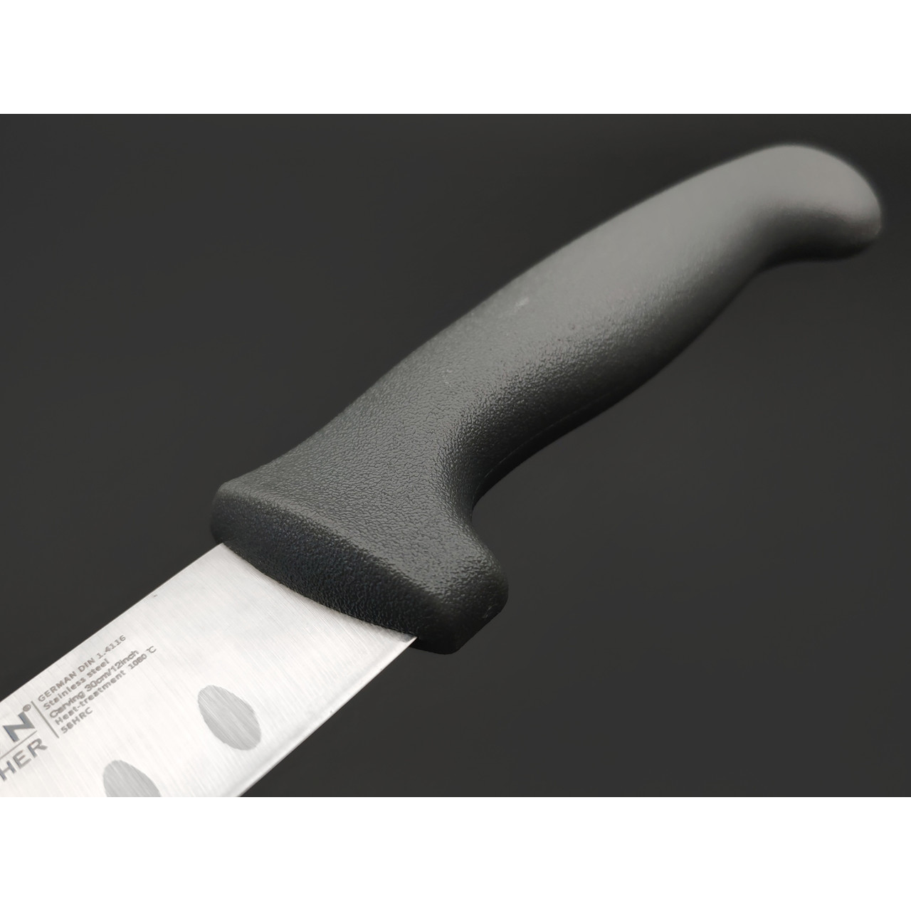 TuoTown Butcher Carving 30 см 231203 сталь German 1.4116, рукоять ABS grey