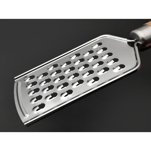 TuoTown Тёрка ручная 23012 Stainless steel, деревянная рукоять