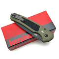 Нож Kershaw Launch 16 7105OLBLK сталь CPM M4, рукоять 6061-T6 Aluminum green, Trac-Tec