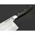 Платонов Д.Г. кованый кухонный Kiritsuke нож 21 см сталь Х12МФ, рукоять Дерево граб