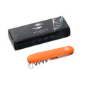 Stinger нож многофункциональный FK-K5005NH-4F (4 функции) сталь 420, рукоять ABS orange