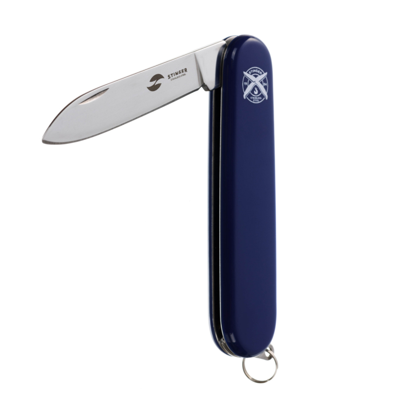 Stinger нож многофункциональный FK-K5007NH-2F (2 функции) сталь 420, рукоять ABS blue